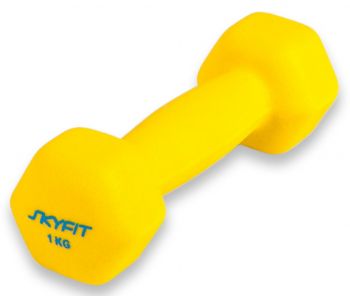 Гантель SkyFit в неопреновой оболочке 1 кг
