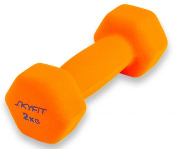 Гантель SkyFit в неопреновой оболочке 2 кг
