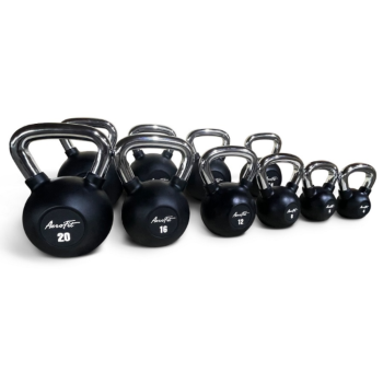 Гиря обрезиненная с хромированной рукояткой 8 кг Aerofit AFBK8