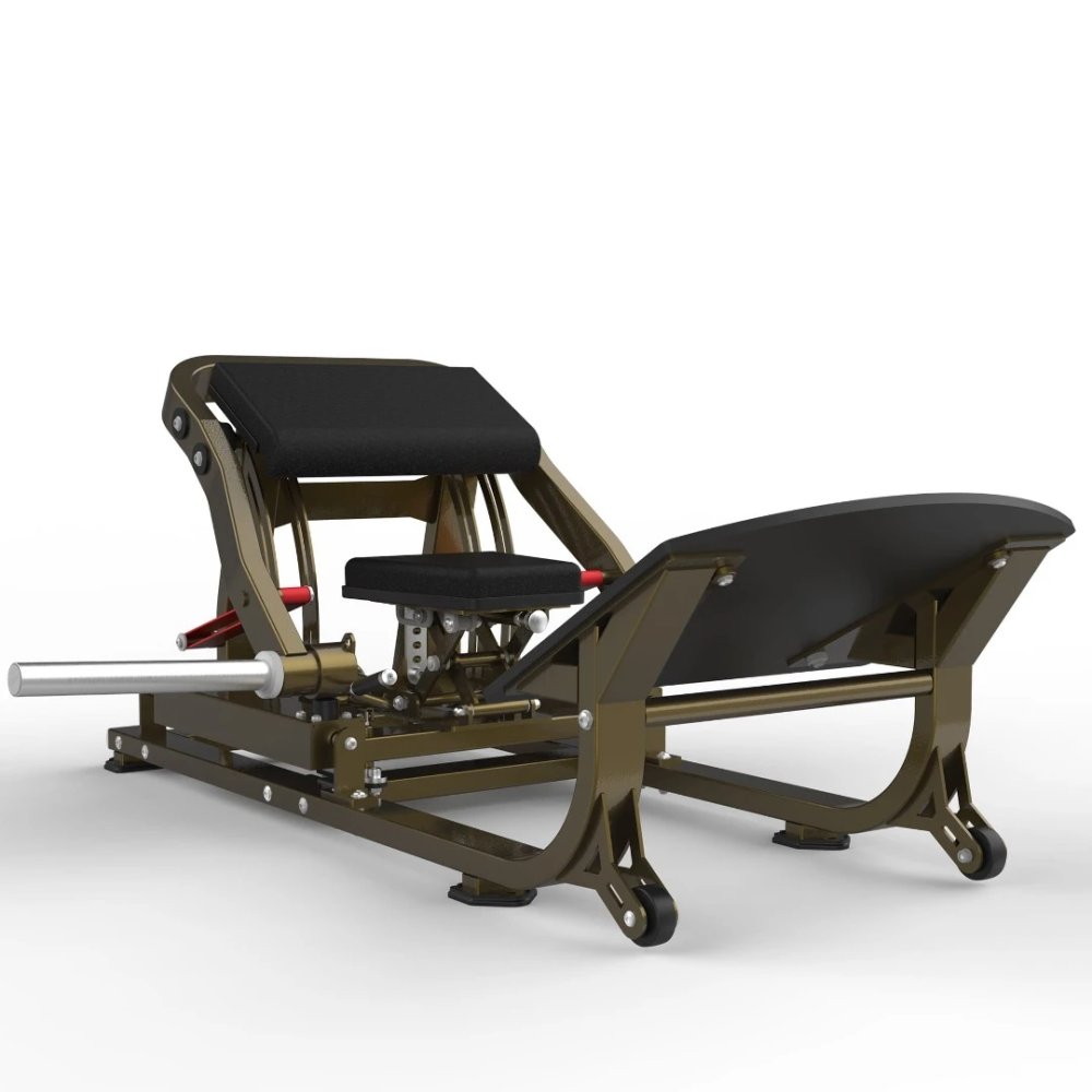 Ягодичный мостик на свободных весах Realleader LD-2005 (HSPro-2005) (красная рама, черная обивка)