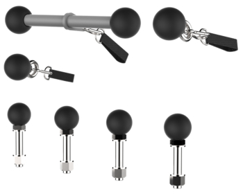 Шарообразные рукоятки для тяг и подтягиваний Impulse HSPCF59