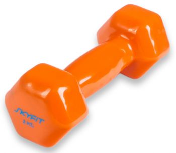 Гантель SkyFit в виниловой оболочке 2 кг
