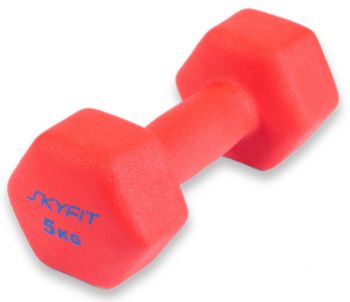 Гантель SkyFit в неопреновой оболочке 5 кг