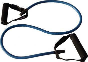 Эспандер трубчатый Profi-Fit, голубой, сопротивление 10 кг