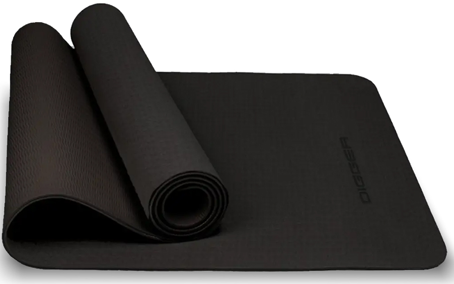 Коврик для йоги TPE 6 мм Hasttings Digger HD22D1B-Black