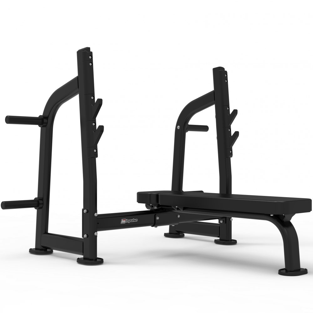 Олимпийская горизонтальная скамья для жима Impulse ITF8202