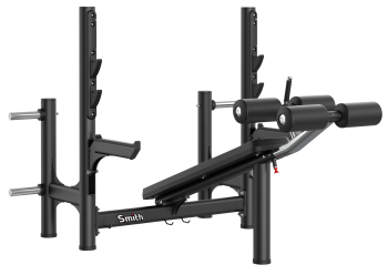 Олимпийская скамья с отрицательным наклоном для жима Smith RE6006