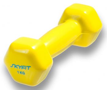 Гантель SkyFit в виниловой оболочке 1 кг