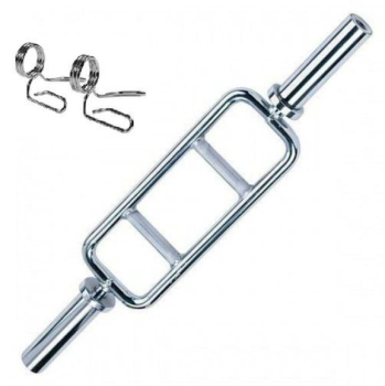 Гриф бицепс-трицепс с замками (50 мм) Fitex CT515