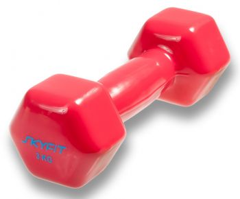 Гантель SkyFit в виниловой оболочке 3 кг