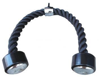 Двойной канат для тяги на трицепс Aerofit AFH107