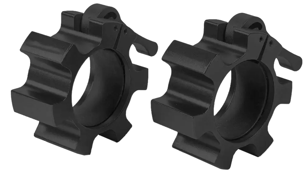 Замок алюминиевый черный для олимпийского грифа (пара) Hasttings Digger HD61D3-B