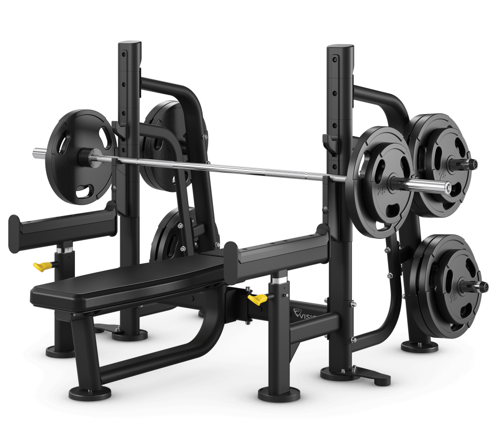 Скамья горизонтальная для жима со страховкой Vision Fitness VST600-FW88