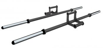 Гриф прогулка фермера с двумя рукоятками, L=1600 мм, (пара)