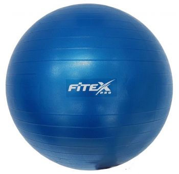 Гимнастический мяч Fitex Pro 75 см, синий