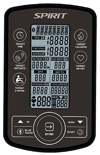 Гребной тренажер Spirit CRW900