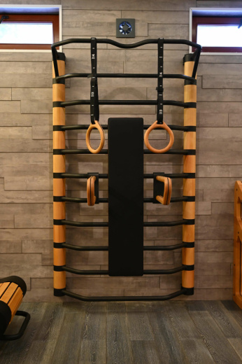 Настенная шведская стенка Uno Parete Nero Uno Estetico UN-1104 - фото 3