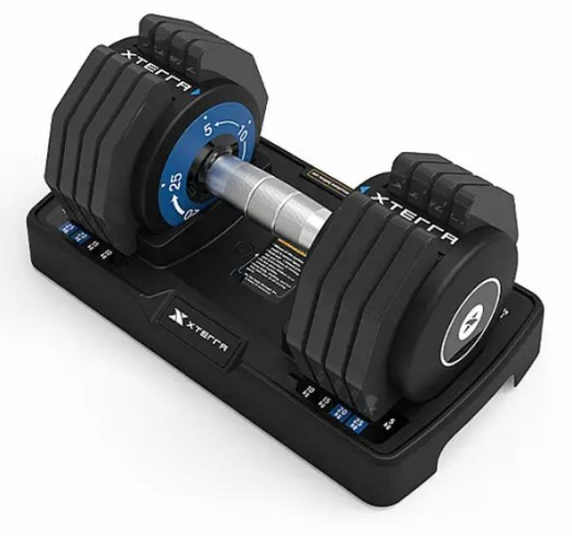 Гантель регулируемая XTERRA 5-25 кг. Hasttings AD25 - фото 1