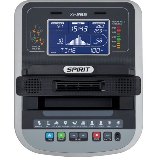 Эллиптический тренажер Spirit XE295 BLACK - фото 8