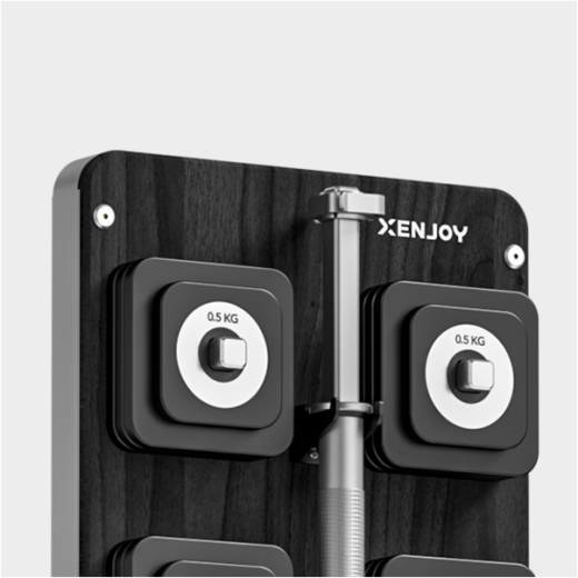 Набор для силовых тренировок: гантели и штанга со стойкой для хранения Xenjoy XD5s - фото 3