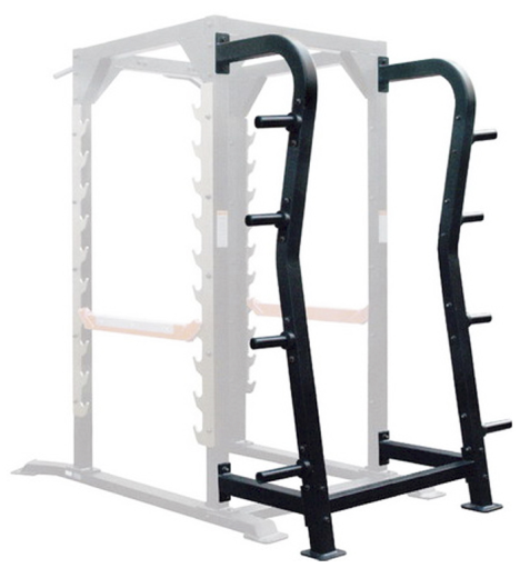 Силовая рама повышенной прочности для жимов и приседов с опцией для хранения дисков Impulse SL7009+SL7009OPT - фото 2