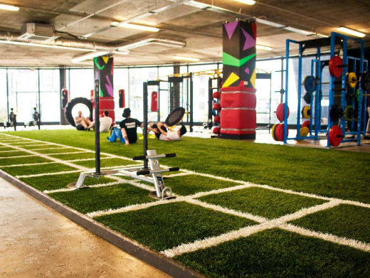 Искусственный газон (трава) DHZ для функционального тренинга с разметкой 2x10 - фото 5