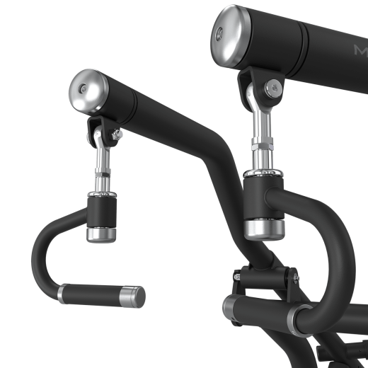 Тяга сверху с вращающимися рукоятками (независимые рычаги). Matrix Magnum MG-PL37 - фото 6