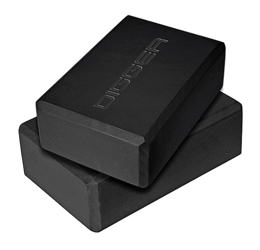 Блок для йоги черный Hasttings Digger HD22E1-B