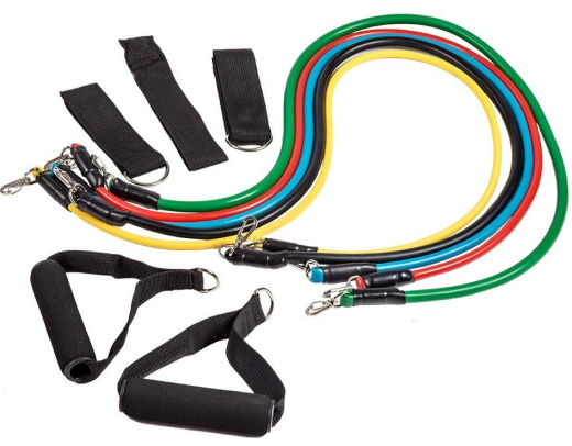 Эспандер трубчатый Profi-Fit, Универсальный, 5 в 1 - фото 1