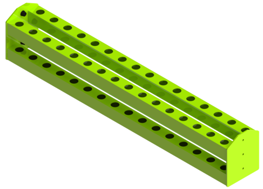 Держатель для грифов D50 мм, 1800 мм. DHZ - фото 1