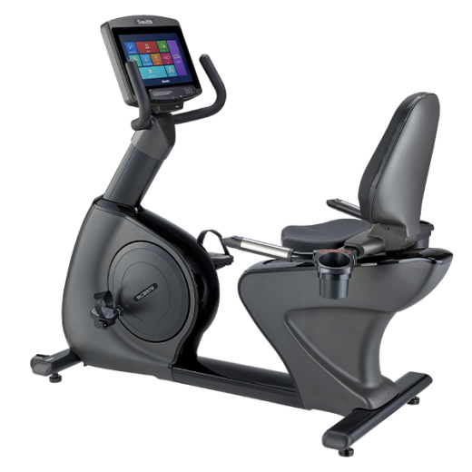 Горизонтальный велотренажер Smith RCB570 c экраном iSmart 15,6" - фото 1