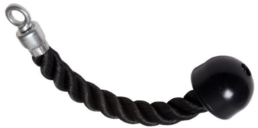 Гибкая тяга (канат) для трицепса Одинарная PROFI-FIT-RT-004