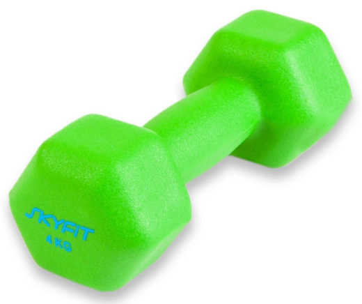 Гантель SkyFit в неопреновой оболочке 4 кг