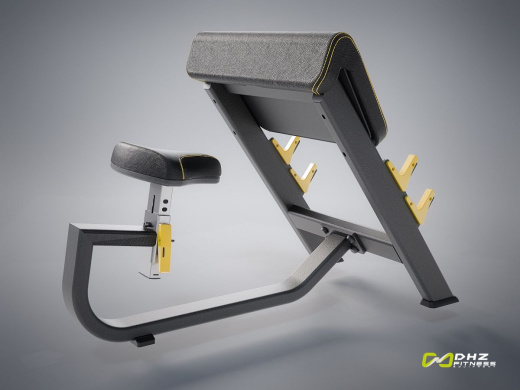 Скамья для бицепса с сиденьем DHZ E-1044В - фото 6