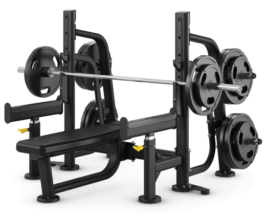 Скамья горизонтальная для жима со страховкой Vision Fitness VST600-FW88 - фото 1