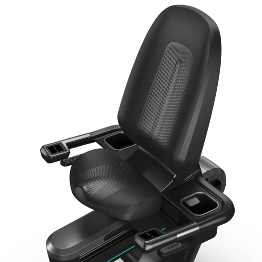 Горизонтальный велотренажер Matrix Onyx P1 RB 22 - фото 7