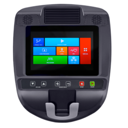 Эллиптический эргометр с автонаклоном Bronze Gym E1000M PRO TFT TURBO - фото 2