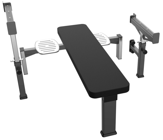 Скамья со страховочными упорами для стойки домкратной DHZ A-3148 - фото 1