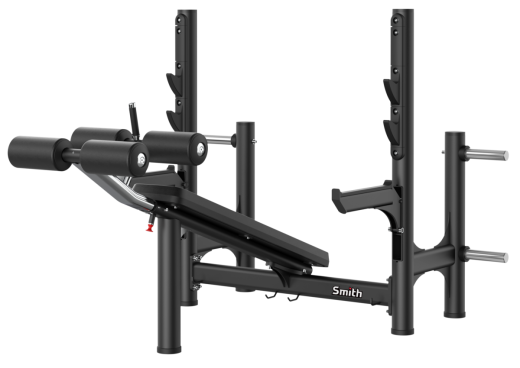 Олимпийская скамья с отрицательным наклоном для жима Smith RE6006