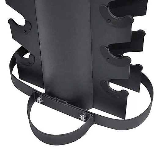 Стойка для хромированных гантелей вертикальная Hasttings Digger HD71C1B - фото 2