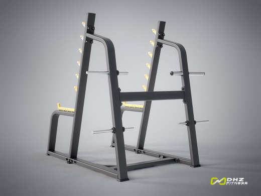 Стойка для приседаний с ограничителями DHZ E-1050В - фото 4