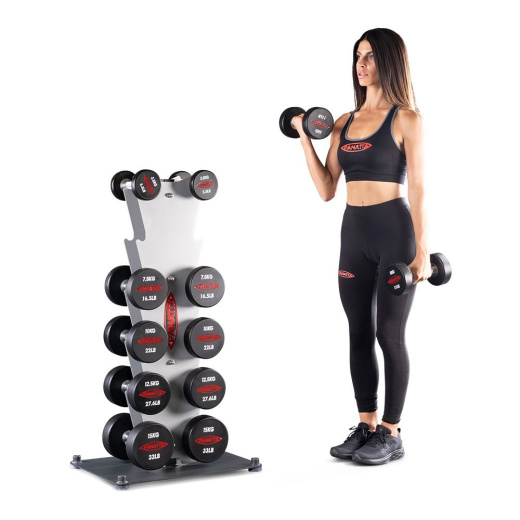 Вертикальная стойка для 6 пар гантелей Panatta 1AB310 - фото 2