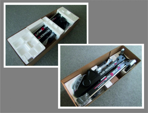 Гребной тренажер Ultra Gym Air Cross 002 - фото 3