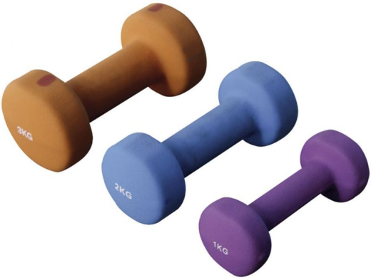 Гантель в неопреновой оболочке Fitex Pro 1 кг - фото 2