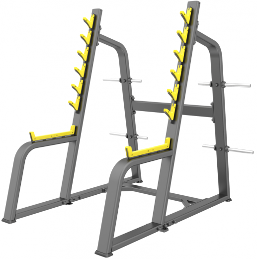 Стойка для приседаний с ограничителями DHZ E-1050В - фото 3