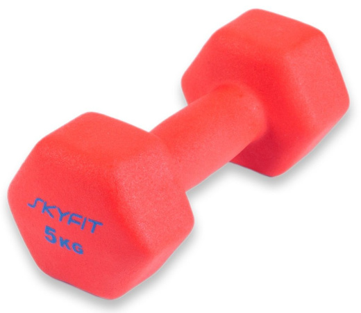 Гантель SkyFit в неопреновой оболочке 5 кг