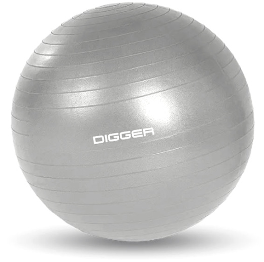 Мяч гимнастический серый 75см Hasttings Digger HD22A1A-75