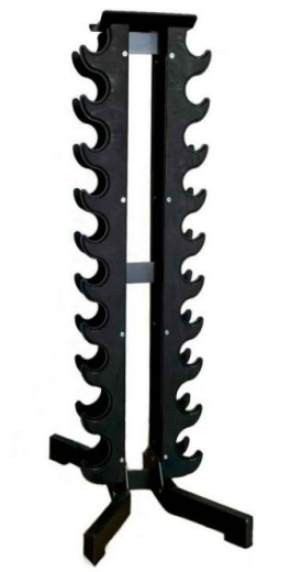 Подставка под гантельный ряд (на 10 пар, 1-10 кг) DHZ 2070 - фото 1