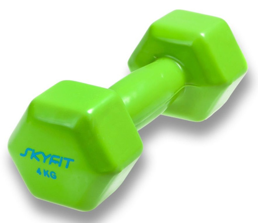 Гантель SkyFit в виниловой оболочке 4 кг
