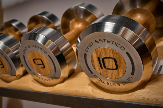 Сет гантелей 1-10 кг. UNO ARGENTO Uno Estetico UN-1600 - фото 4
